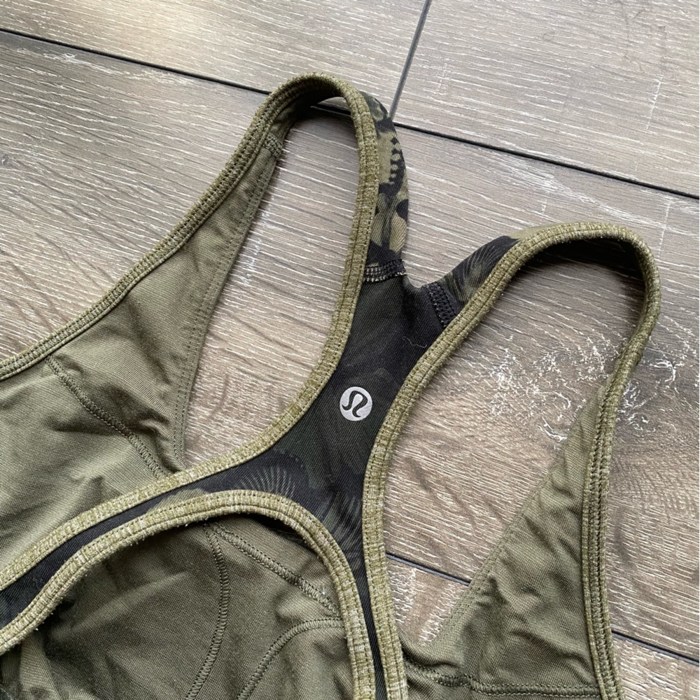 Lululemon Olive Green Tank